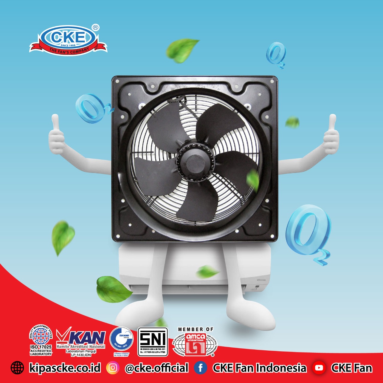Pilih Exhaust Fans atau AC ? BLOG KIPAS CKE