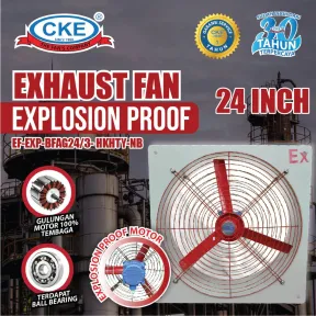 Exhaust Fan EF-EXP-BFAG24/3-HKHTY-NB<br> 1 1