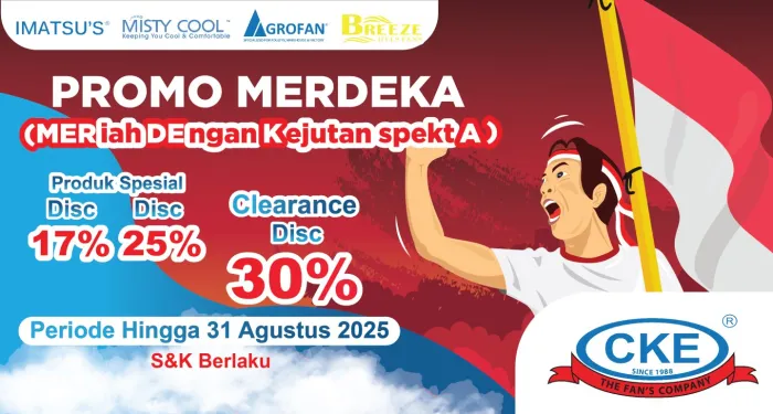 Harga Dijajah? Enggak Zaman! Yuk Bebaskan Dompetmu di MERDEKA SALE!