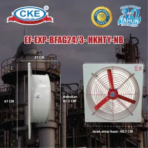 Exhaust Fan EF-EXP-BFAG24/3-HKHTY-NB<br> 2 2