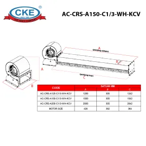 Air Curtain AC-CRS-A150-C1/3-WH-KCV 3 ac_crs_a150_c1_3_wh_kcv_03