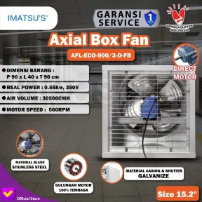 Box Fan AFL-ECO-900/3-D-FB<br><br> 1 afl_eco_900_3_d_fb_01