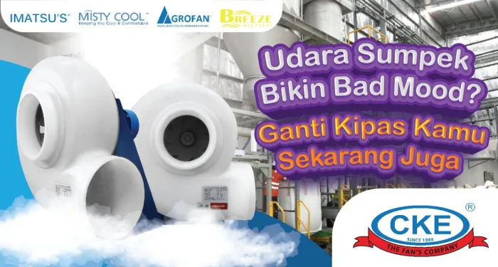 Angin Kencang Tapi Tetap Terarah? Saatnya Pakai Centrifugal Fan CKE