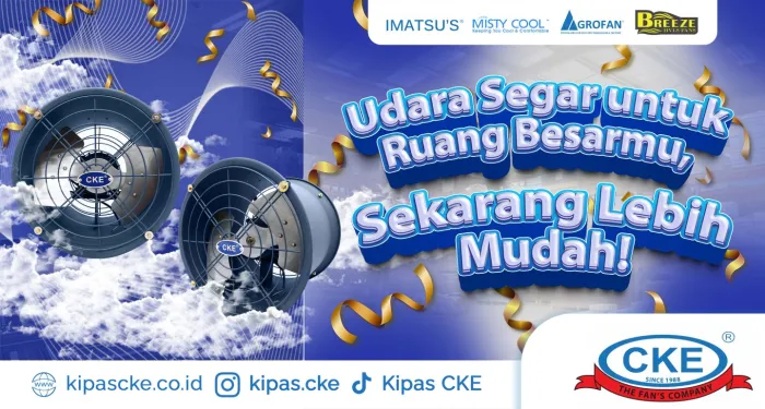 Butuh Udara Segar di Ruang Besar? Ini Solusinya!