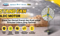 BLOG CKE Stand Fan BLDC Motor  Stand Fan Hemat Energi dan Kuat untuk Sirkulasi Udara yang Optimal blog banner 17 maret 2026 01