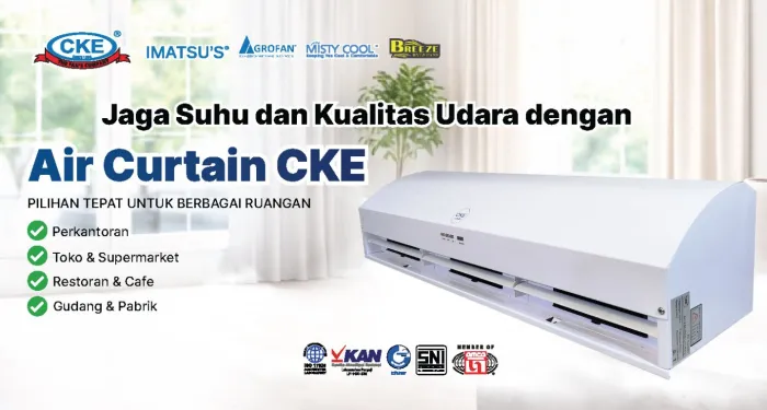 BLOG Jaga Suhu dan Kualitas Udara dengan Air Curtain CKE Pilihan Tepat untuk Berbagai Ruangan blog banner 24 januari 2026 01
