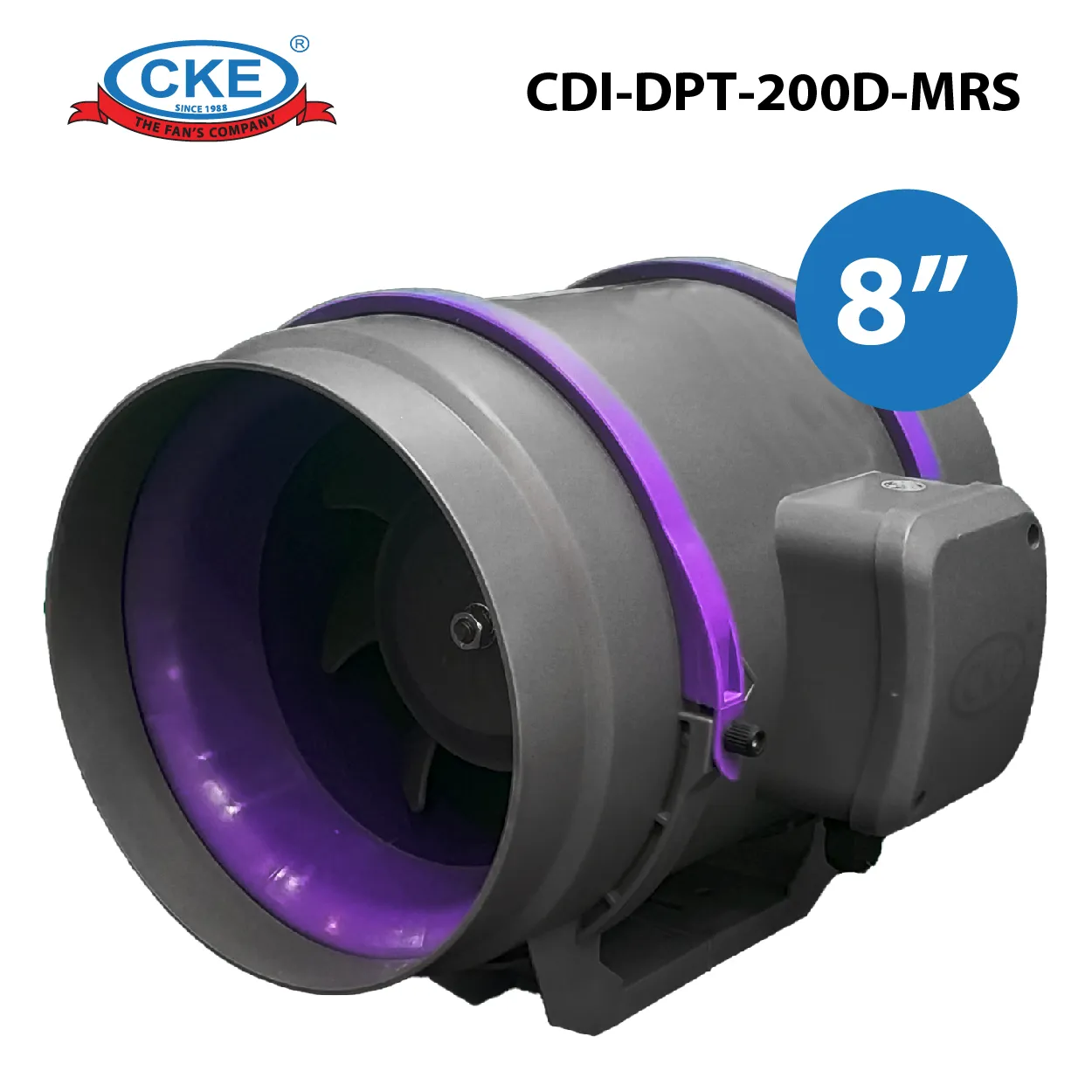 CDI-DPT-200D-MRS | Inline Duct | KIPAS CKE