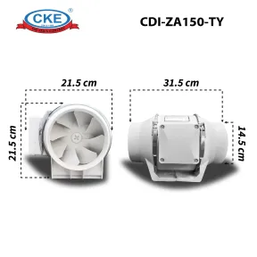 Inline Duct CDI-ZA150-TY 3 cdi_za150_ty_03