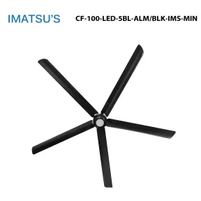Ceiling Fan CF-100-LED-5BL-ALM/BLK-IMS-MIN 3 cf_100_led_5bl_almblk_ims_min_03