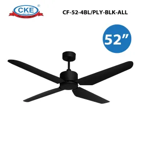 Ceiling Fan CF-52-4BL/PLY-BLK-ALL 1 cf_52_4bl_ply_blk_all_01