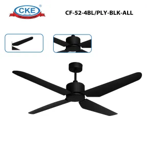 Ceiling Fan CF-52-4BL/PLY-BLK-ALL 2 cf_52_4bl_ply_blk_all_02