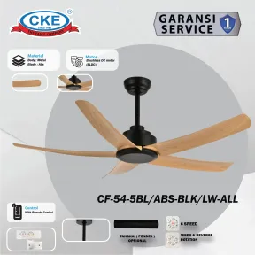 Ceiling Fan CF-54-5BL/ABS-BLK/LW-ALL 2 cf_54_5blabs_blklw_all_02