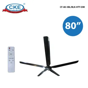 Ceiling Fan CF-80-5BL/BLK-HTY-DM<br> 1 cf_80_5blblk_hty_dm_01