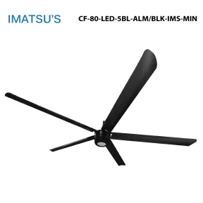 Ceiling Fan CF-80-LED-5BL-ALM/BLK-IMS-MIN 4 cf_80_led_5bl_almblk_ims_min_04