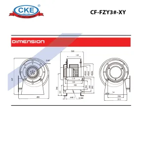 Centrifugal Fan CF-FZY3#-XY 4 cf_fzy3_xy_04