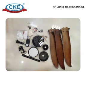 Ceiling Fan CF-LED-52-3BL-B-BLK/DW-ALL 3 cf_led_52_3bl_b_blkdw_all_03