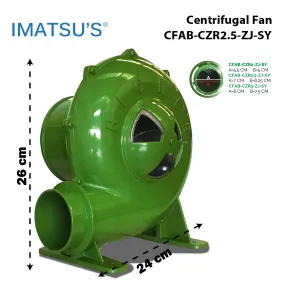 Centrifugal Fan  4 cfab_czr2_5_zj_sy_04