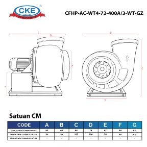 Centrifugal Fan CFHP-AC-WT4-72-400A/3-WT-GZ 6 cfhp_ac_wt4_72_400a3_wt_gz_06