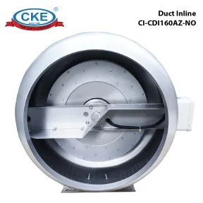 Inline Duct CI-CDI160AZ-NO<br><br>Spesifikasi :<br>Size 6.4"<br>Power 130W<br>Voltage 220V<br>Speed 2500RPM<br>Capacity 755CMH 3 ci_cdi160az_no_03