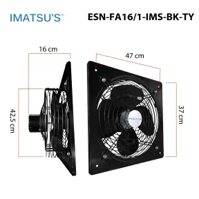 Exhaust Fan  3 esn_fa161_ims_bk_ty_18