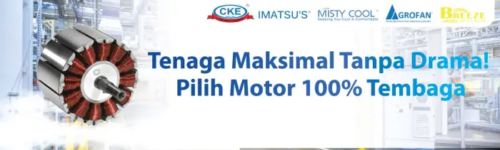 Keunggulan Motor 100% Tembaga vs Campuran — Mana yang Lebih Worth It?