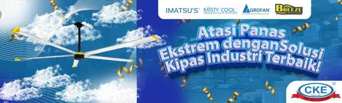 Panas Bukan Masalah! Ini Solusi Kipas Industri Paling Efektif di Tahun 2025