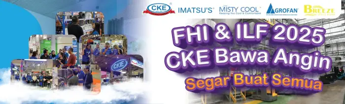 Dari Jakarta ke Dunia: CKE Tunjukkan Inovasi Kipas di Pameran FHI & ILF 2025