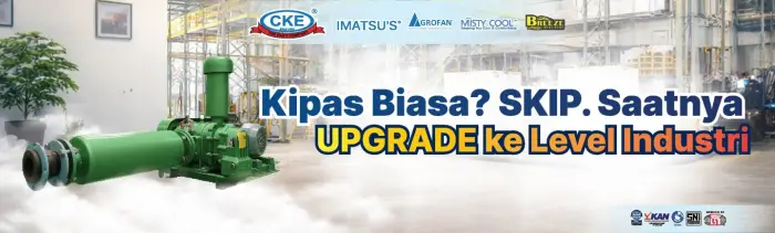Kenapa Kipas Industri Berbeda dengan Kipas Rumah? 