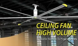 BLOG High Volume Low Speed Ceiling Fan HVLS hvlsblog