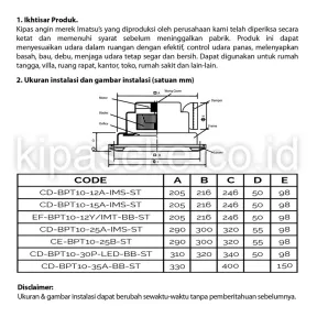 Ceiling Duct  4 instalation_cd_bpt10_35a_bb_st