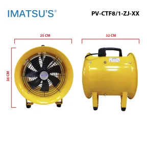 Portable Ventilator PV-CTF8/1-ZJ-XX<br><br> 5 pv_ctf81_zj_xx_05