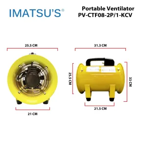 Portable Ventilator PV-CTF08-2P/1-KCV 4 pv_ctf_kcv_04