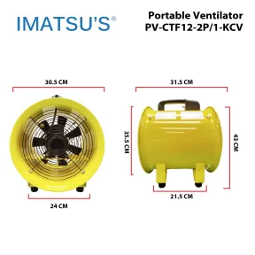 Portable Ventilator PV-CTF12-2P/1-KCV 4 pv_ctf_kcv_12