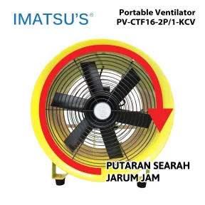 Portable Ventilator PV-CTF16-2P/1-KCV<br> 3 pv_ctf_kcv_19
