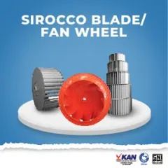 Sirocco Blade / Fan Wheel