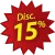 DISC 15% SPRAY FAN