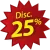 Disc25% 30 Sept