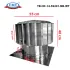 Turbin Ventilator TB-HC-14-SS201-NB-WT<br> ec_turbine_badai_hurricane_stainless_steel_tb_hc_ss_nb_wt