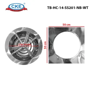 Turbin Ventilator TB-HC-14-SS201-NB-WT<br> 3 tb_hc_14_ss201_nb_wt_03