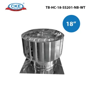 Turbin Ventilator TB-HC-18-SS201-NB-WT<br> 1 tb_hc_18_ss201_nb_wt_01