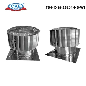 Turbin Ventilator TB-HC-18-SS201-NB-WT<br> 6 tb_hc_18_ss201_nb_wt_06