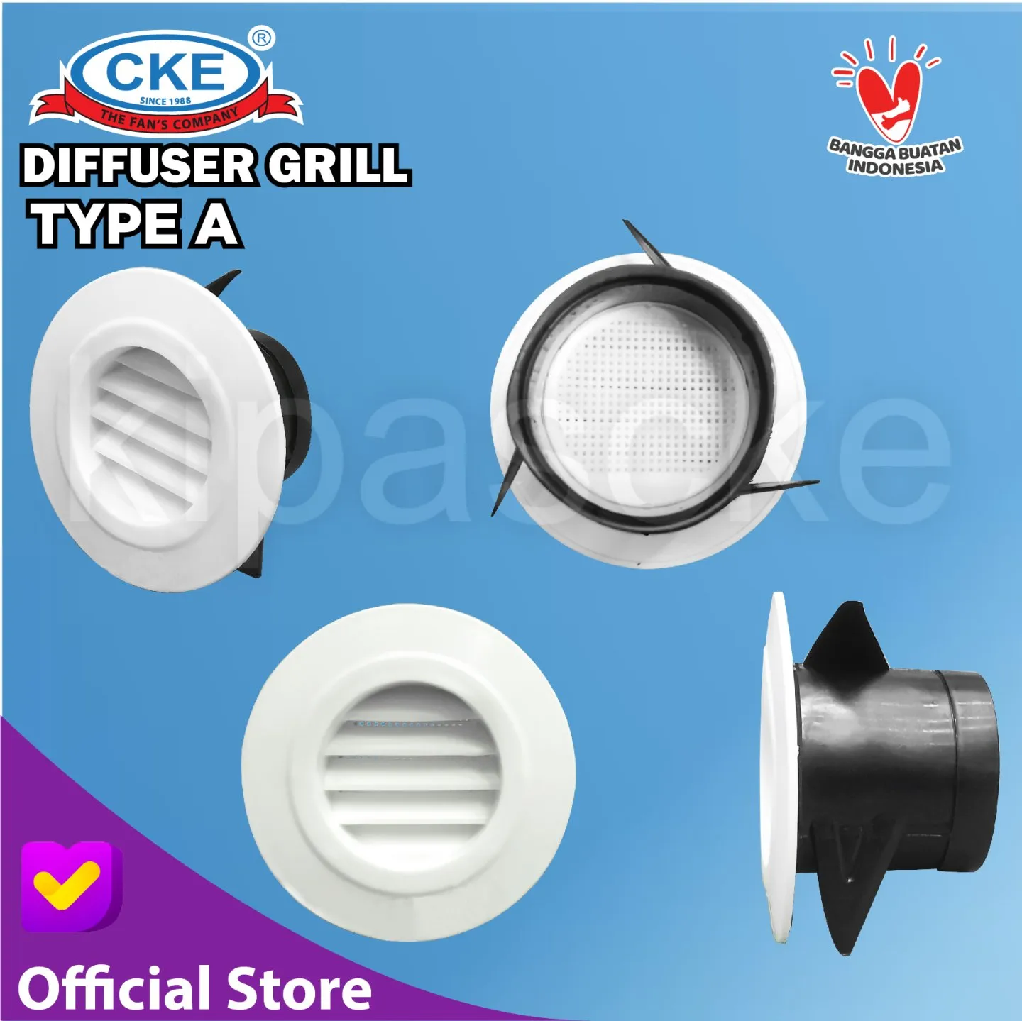 SP-GRL-AFP-3A-NB | Diffuser Grill | KIPAS CKE