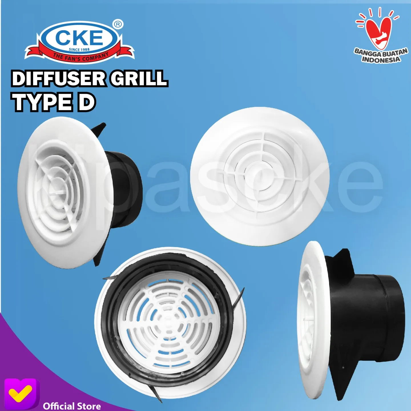SP-GRL-AFP-3D-NB | Diffuser Grill | KIPAS CKE