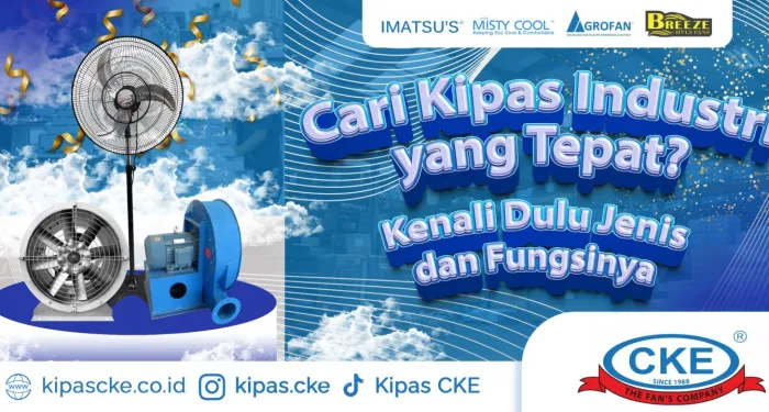 Pabrik dan Gudang Adem, Produksi Lancar: Rahasia Kipas Industri Terbaik!