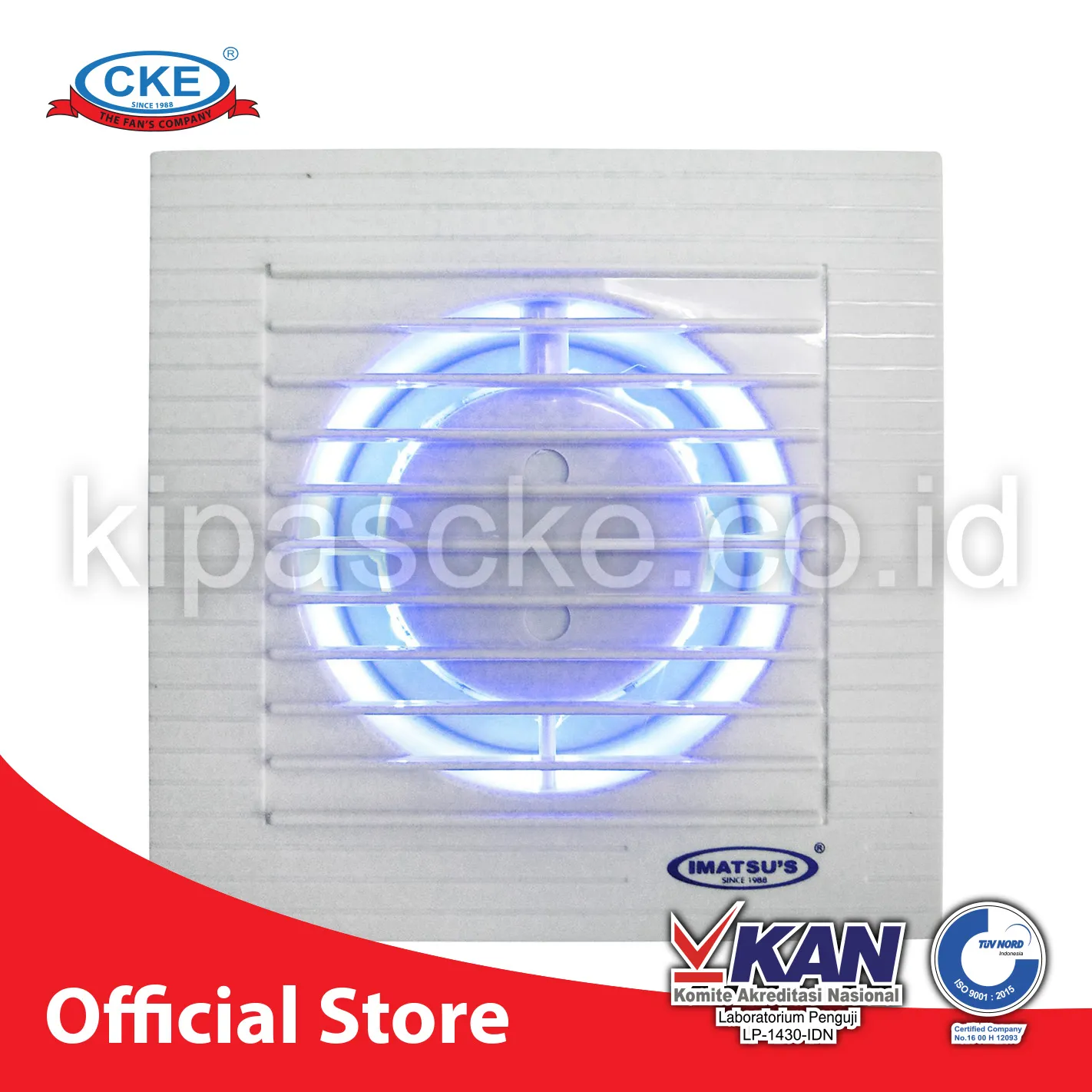 Ef Apc15k Bb Led St Exhaust Fan Kipas Cke