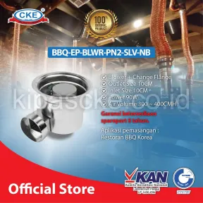 Korean barbeque Exhaust<br> BBQ-EP-BLWR-PN2-SLV-NB 1 ~item/2022/3/4/bbq_ep_blwr_pn2_slv_nb_1w