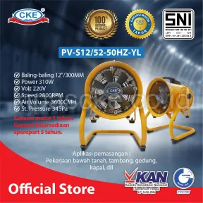 Portable Ventilator PV-S12/52-50HZ-YL 1 ~item/2022/4/22/pv_s12_52_50hz_yl_1w
